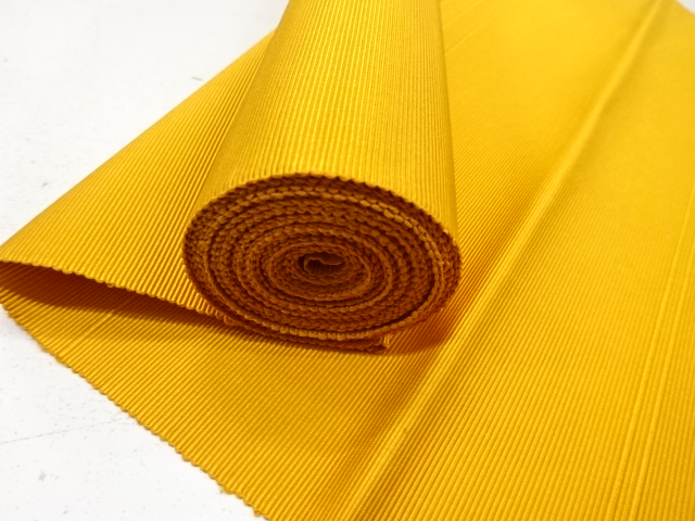  アンティーク　本場筑前博多　無地　八寸帯地反物